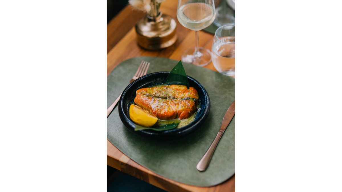 Salmon steak