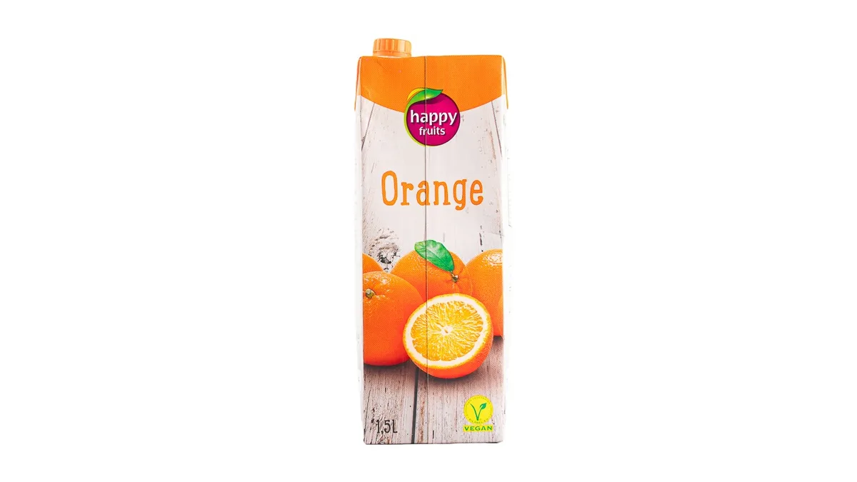 Happy fruits pomarančni sok 1.5 l