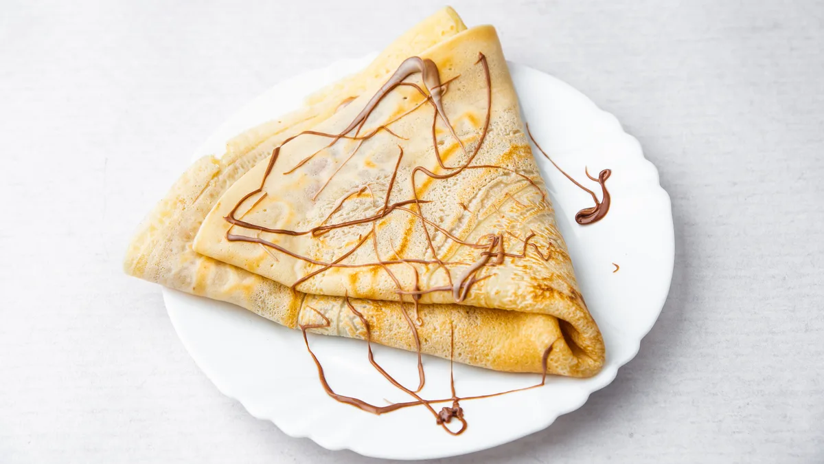 Slatka palačinka sa nutelom