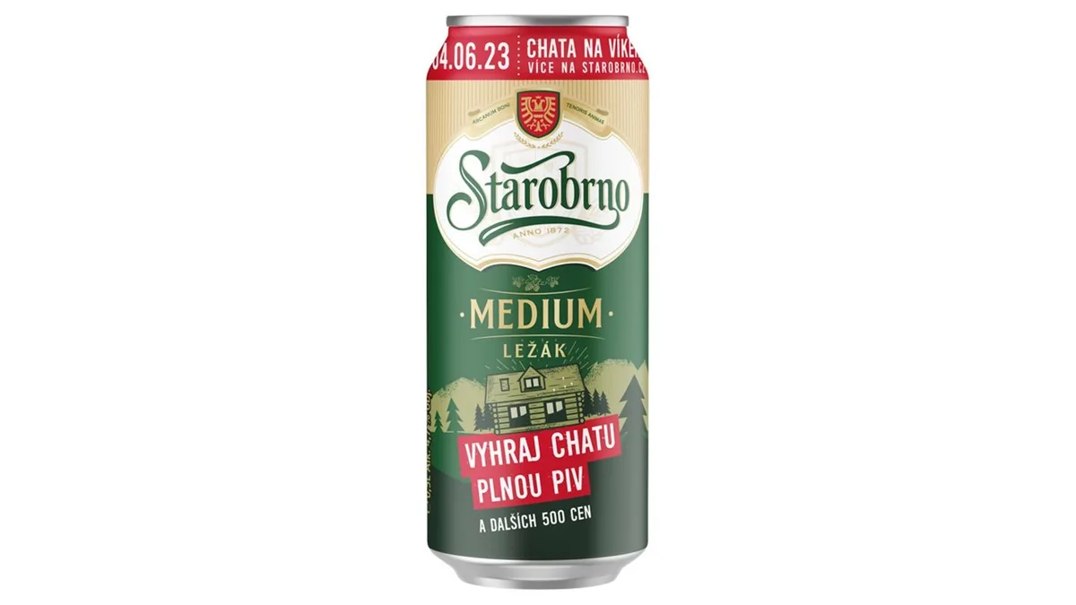 Starobrno Medium 0,5 l