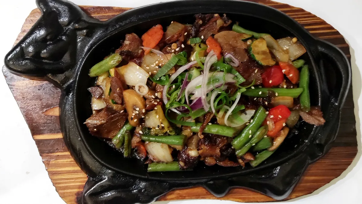 Grilovaná Teriyaki kačka