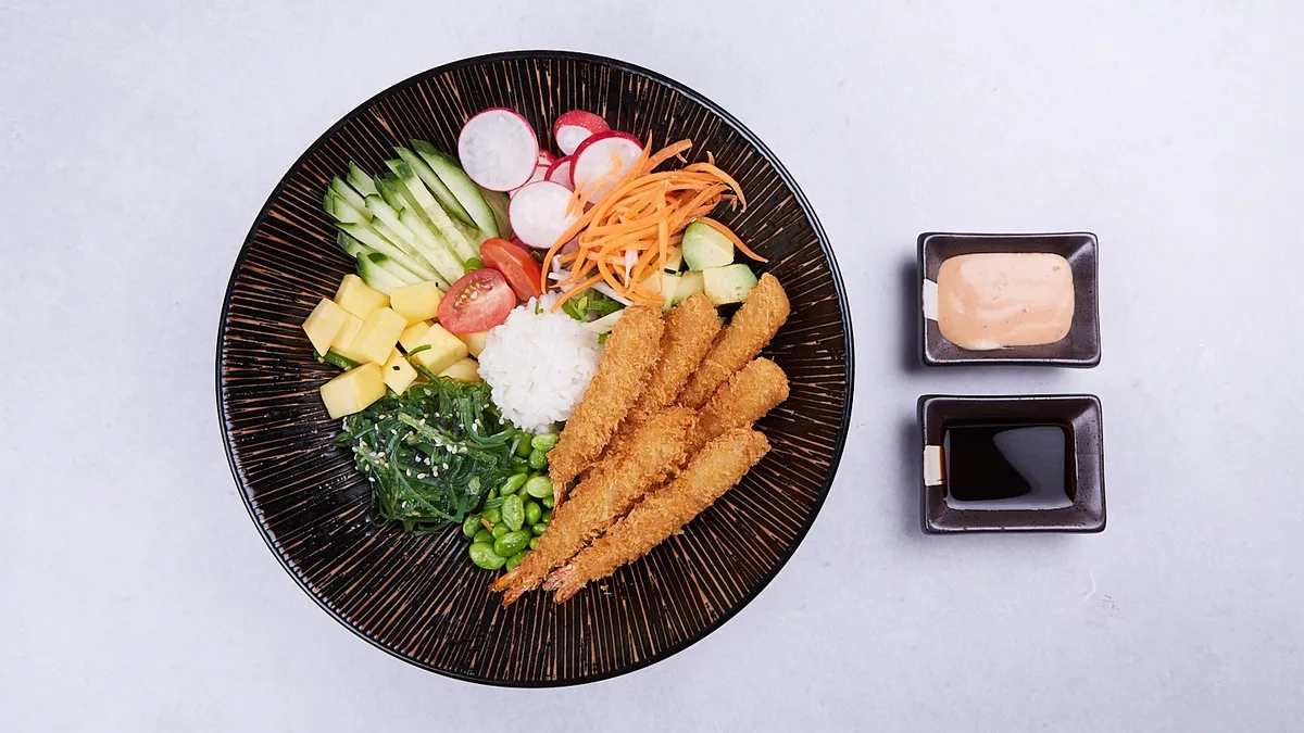 Poké Shrimps Tempura   🦐