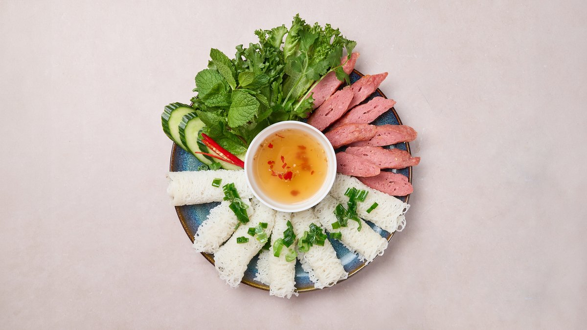 29. Bánh Hỏi + Nem Nướng
