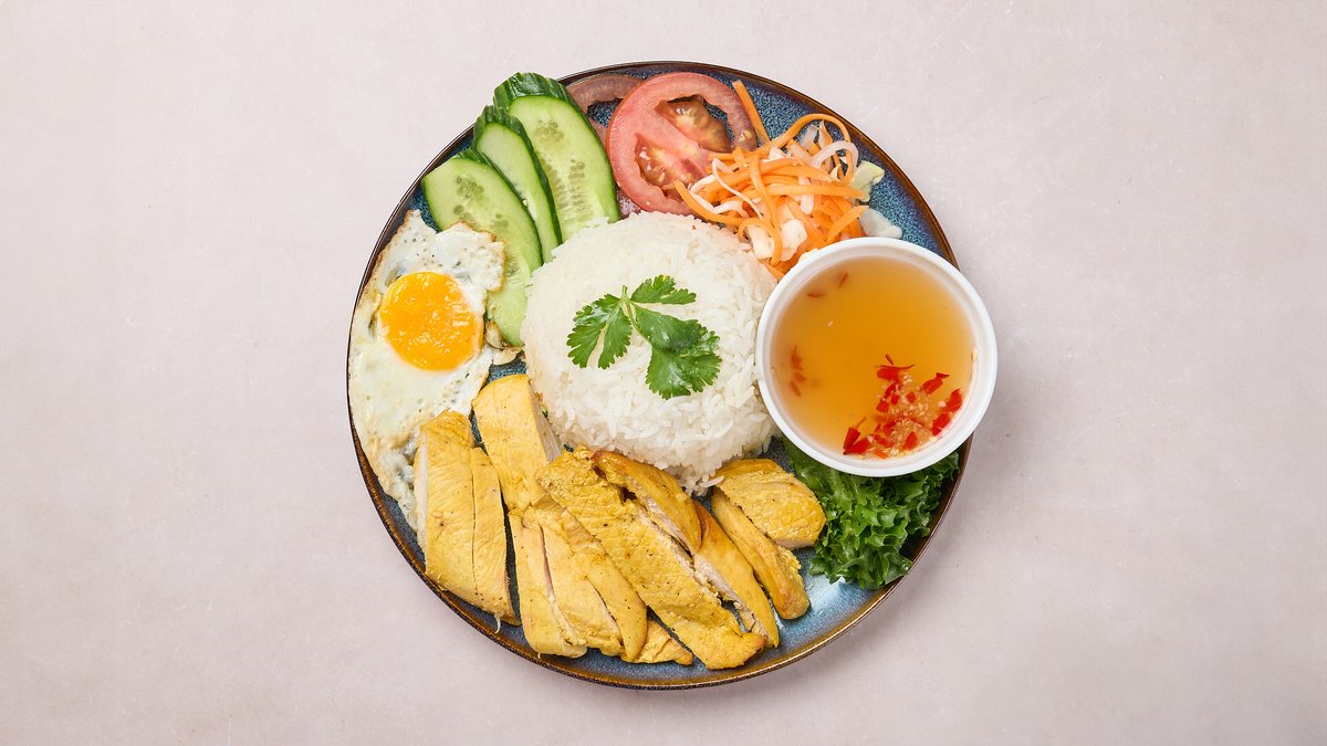 36. Cơm Mix Gà Nướng