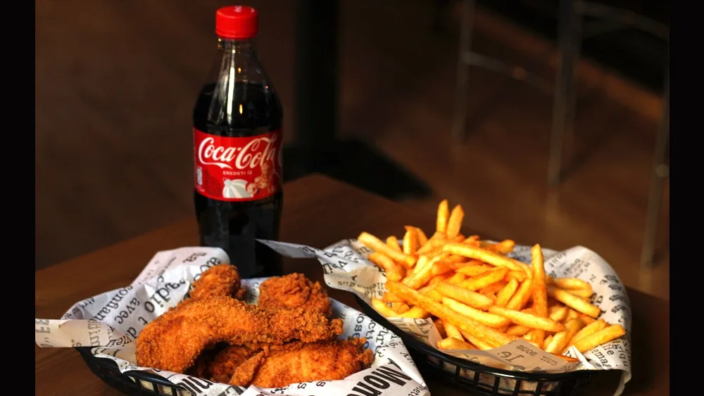 CCS1 -- GET 5 Chicken Strips + Regular Fries + Soft drink