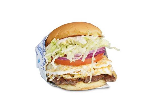Breakfast Burger with Egg