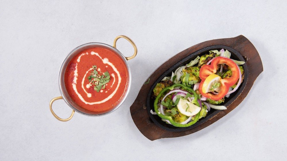 Vegansk Tikka Sizlar