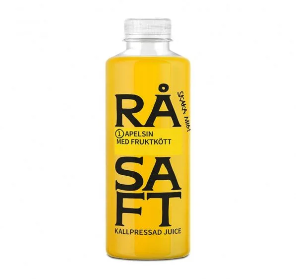 råsaft: apelsin