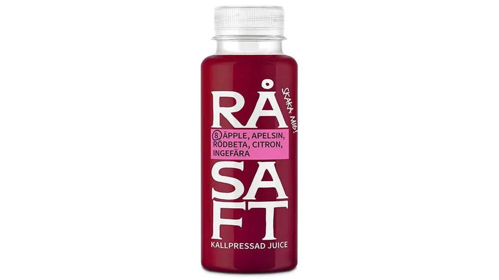 råsaft: rödbeta-citron-ingefära