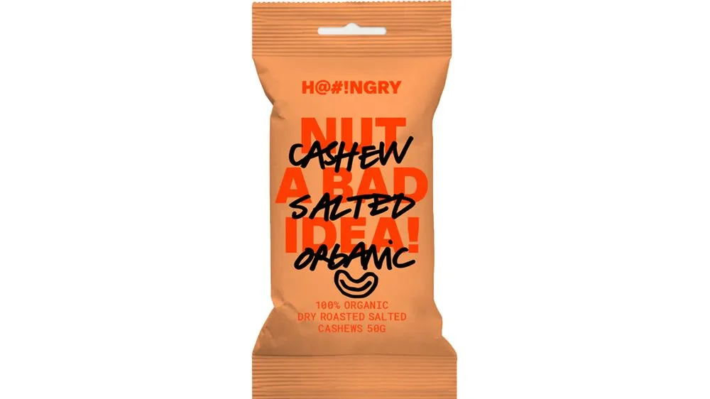 hangry: cashewnötter saltade