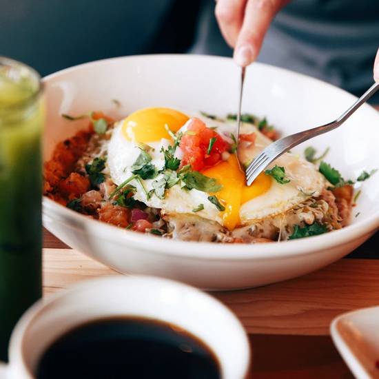 Salsa Verde Pork and Egg
