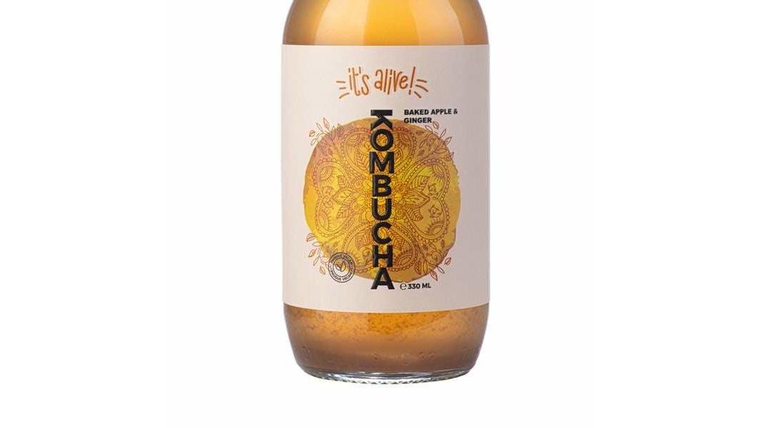 Kombucha Baked Ginger and Apple
