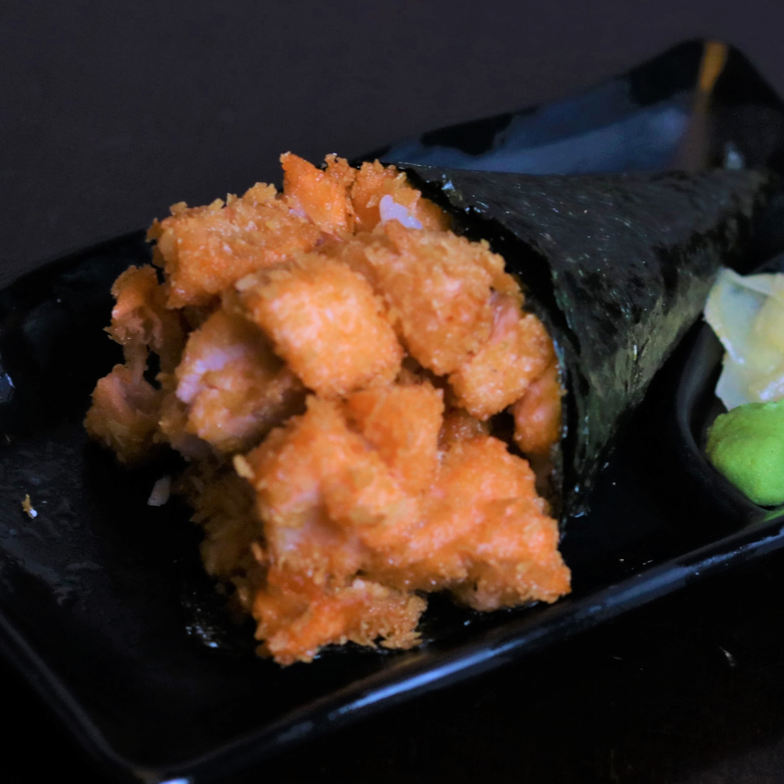 Temaki Grande Salmão Empanado - 180g