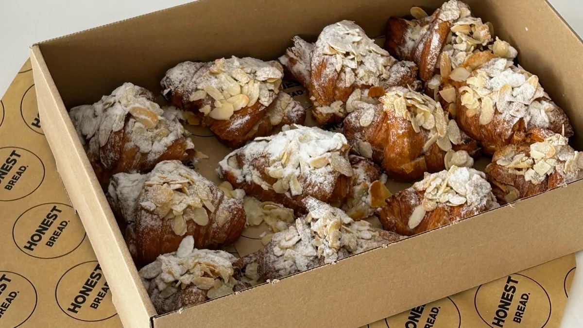 Mini Almond Croissants