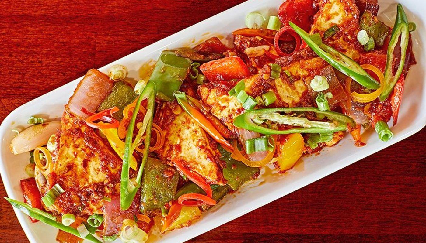 Dry Paneer Chilli