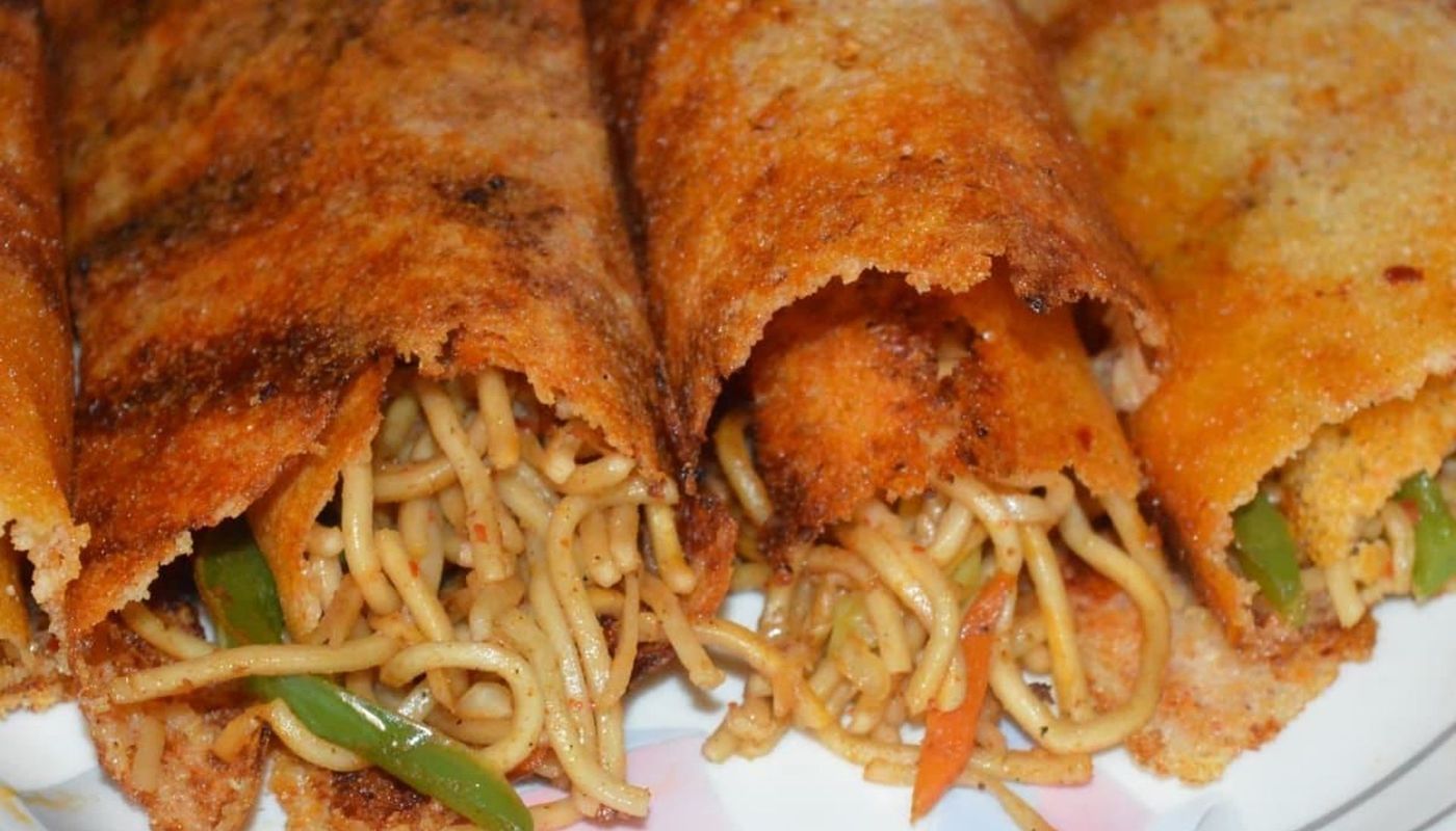 Schezwan Noodle Dosa