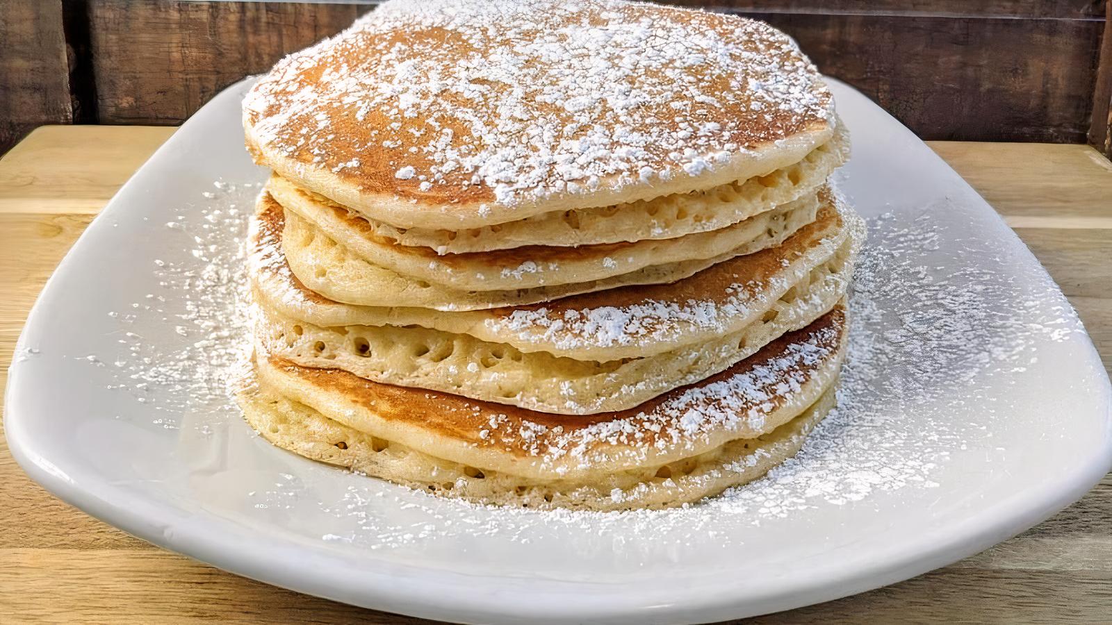 Honey-Jam Pancakes