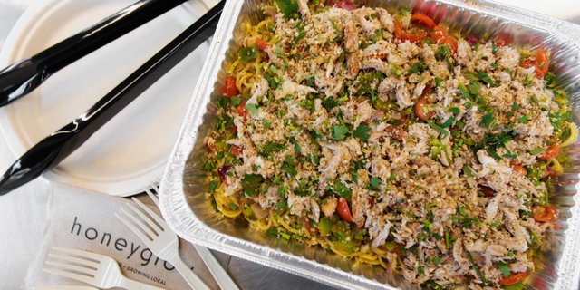 Chesapeake Crab Stir-Fry Platter