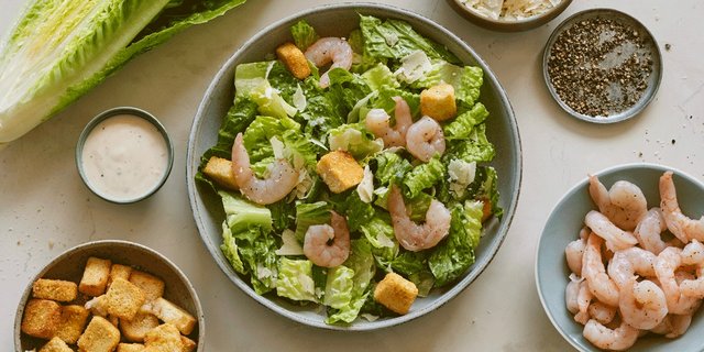 Classic Shrimp Caesar
