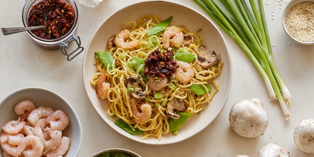 Garlic Butter Shrimp Stir-Fry