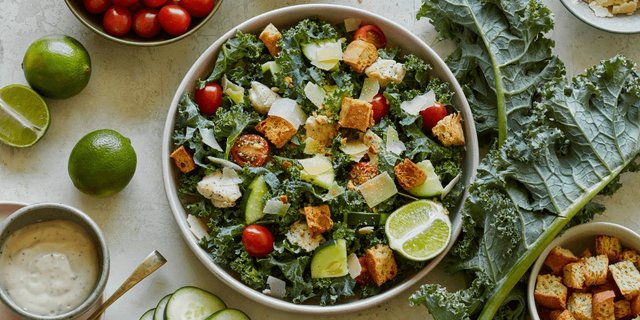 Kale Chicken Caesar