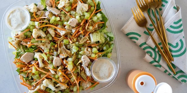 Large Buffalo Chicken Salad Platter