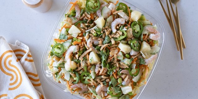 Large Cold Sesame Noodle Salad Platter