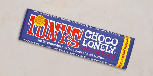 Milk Chocolate With Pretzel And Toffee Bar