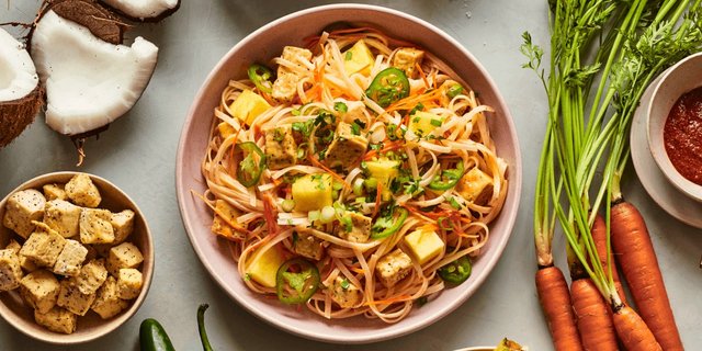 Red Coconut Curry (v, Gf)