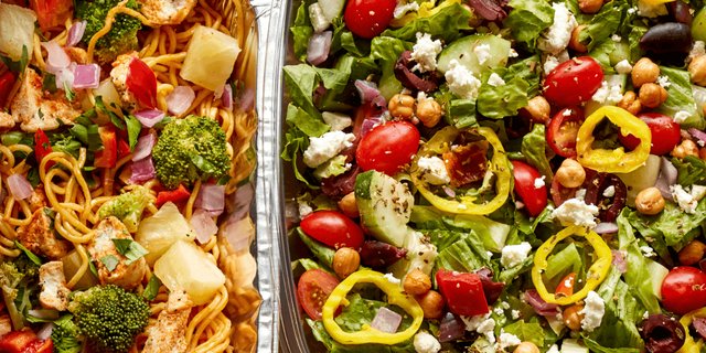 Stir-Fry w/ Side Salad for 12