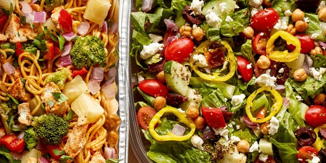 Stir-Fry With Side Salad Package for 50