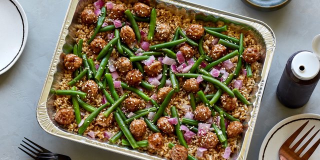 Sweet Soy Five Spice Stir-Fry Platter