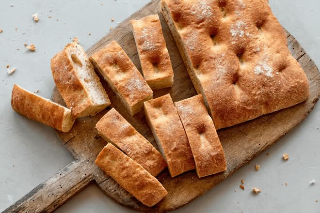 Focaccia Bread (v)