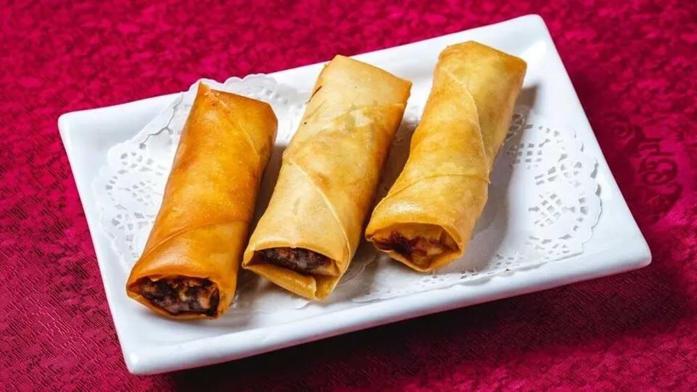 Chicken Curry Spring Rolls