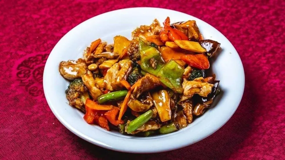 Pork with Chinese Mushrooms and Bamboo Shoots