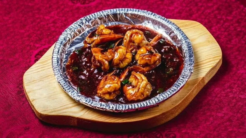 Prawns in Curry Sauce