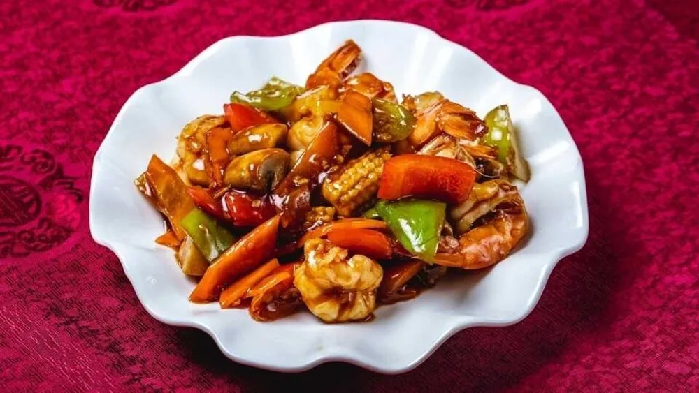 Prawns with Cashew nuts