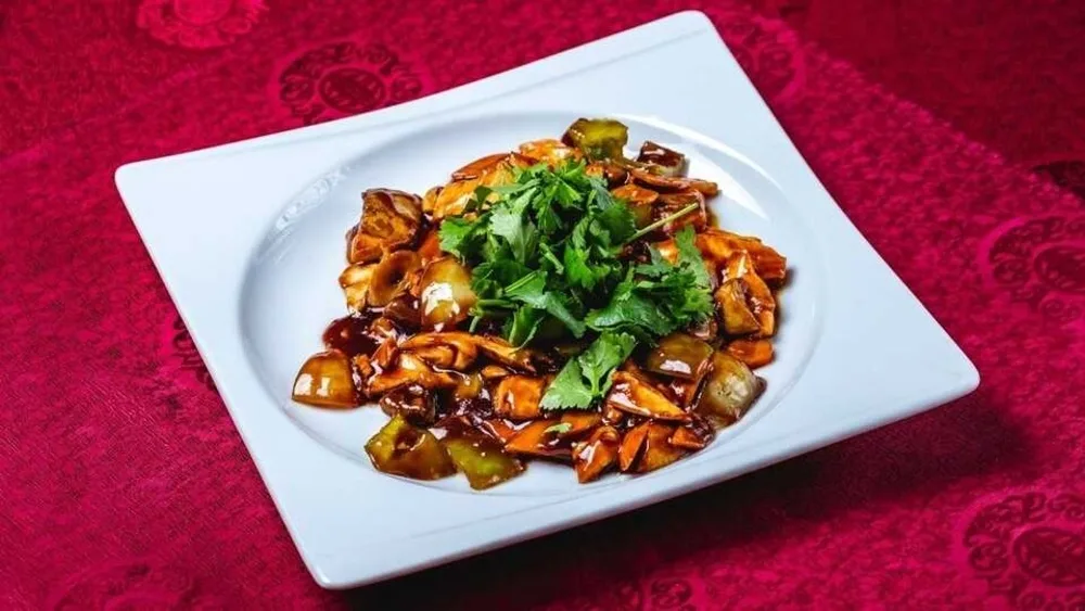 Salmon in Black Bean Sauce