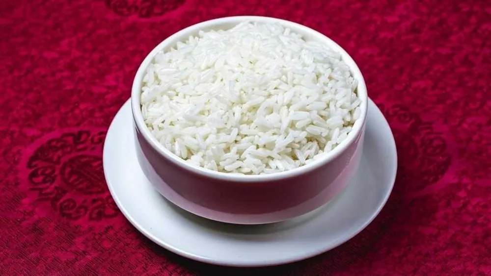 Steamed rice