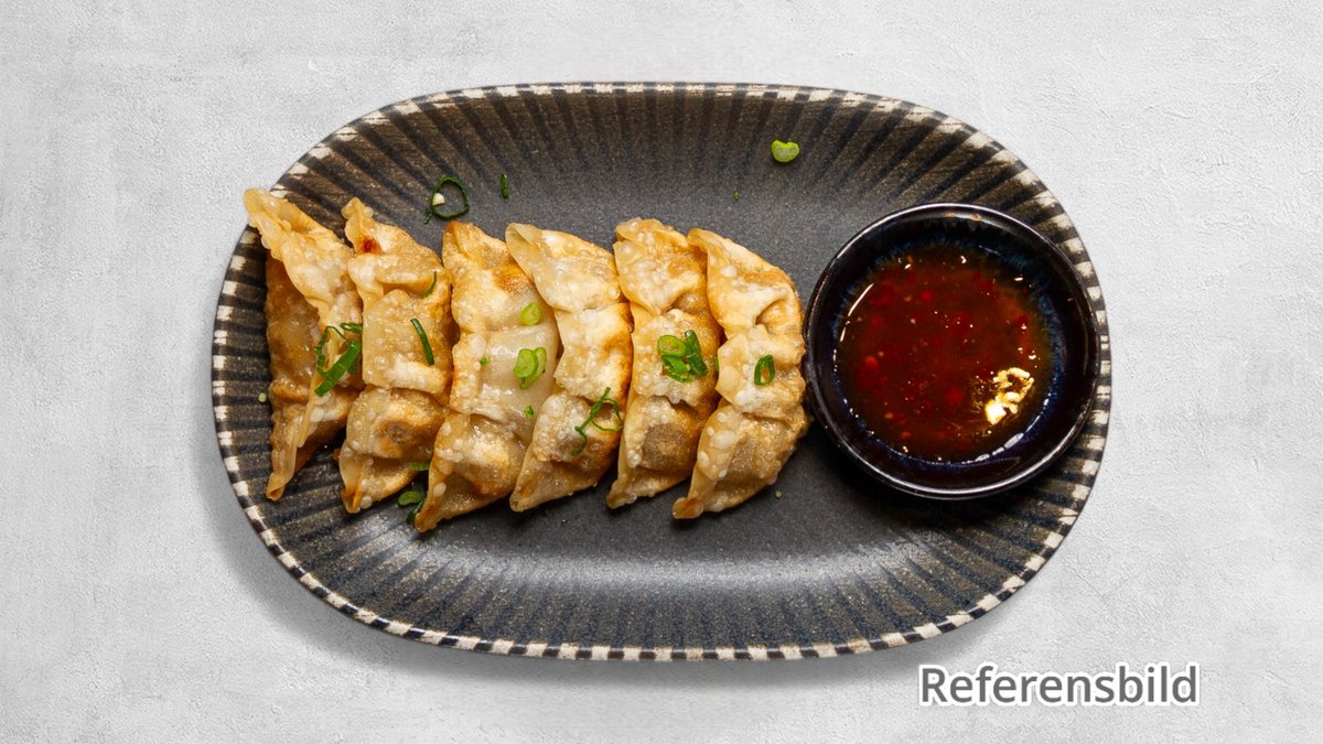 Stekta Dumplings m. kyckling