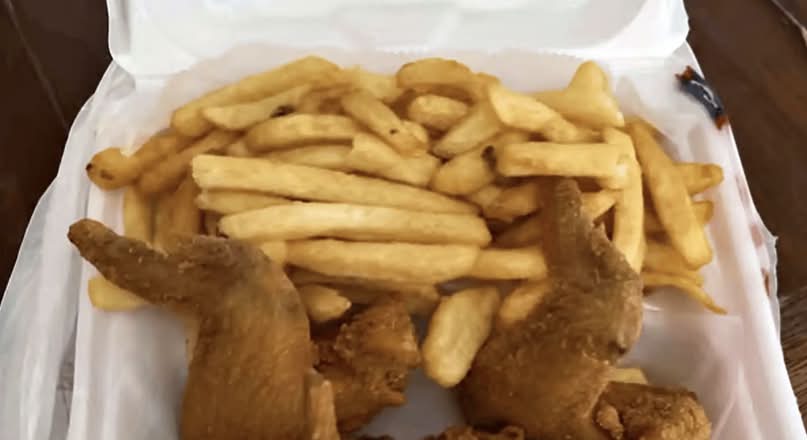 4 Wings Dinner
