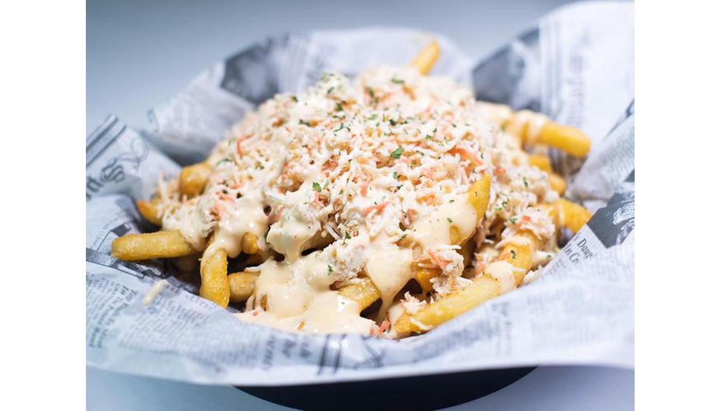 French Fries with Crab Meat