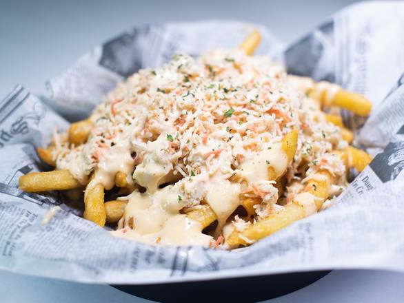 French Fries with Crab Meat