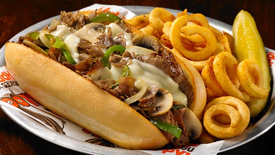 Philly Cheesesteak Sandwich