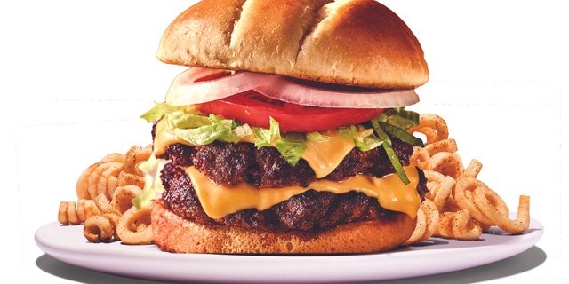 Quarter Pound Cheeseburger Basket