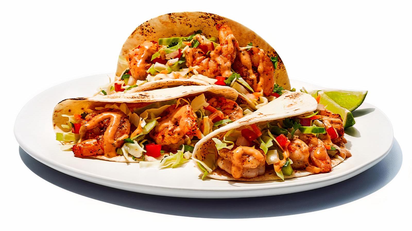 Baja Fried Shrimp Tacos