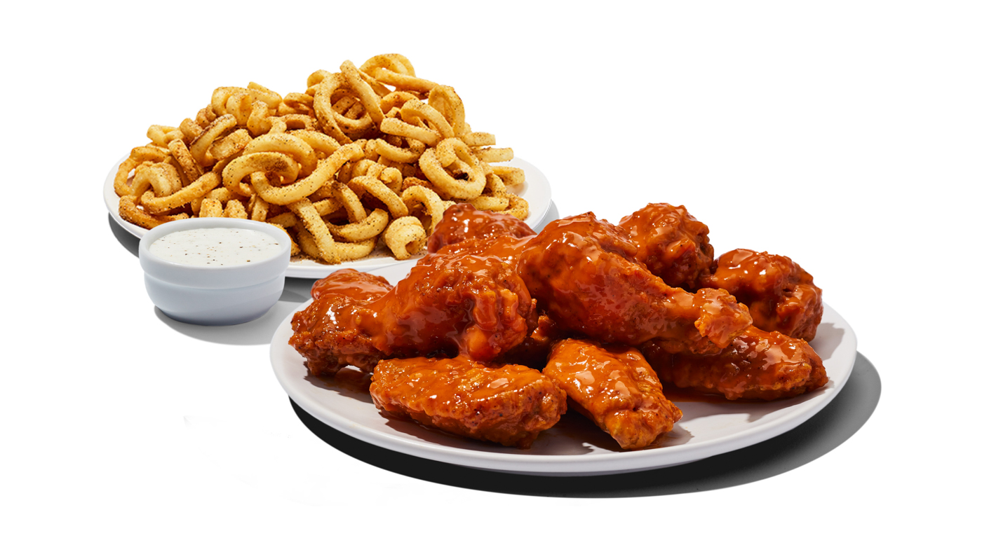Original Wings and Fries Basket