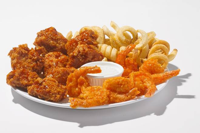 8 Boneless and 6 Shrimp