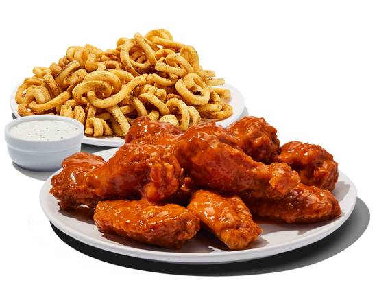 Original Wings and Fries Basket