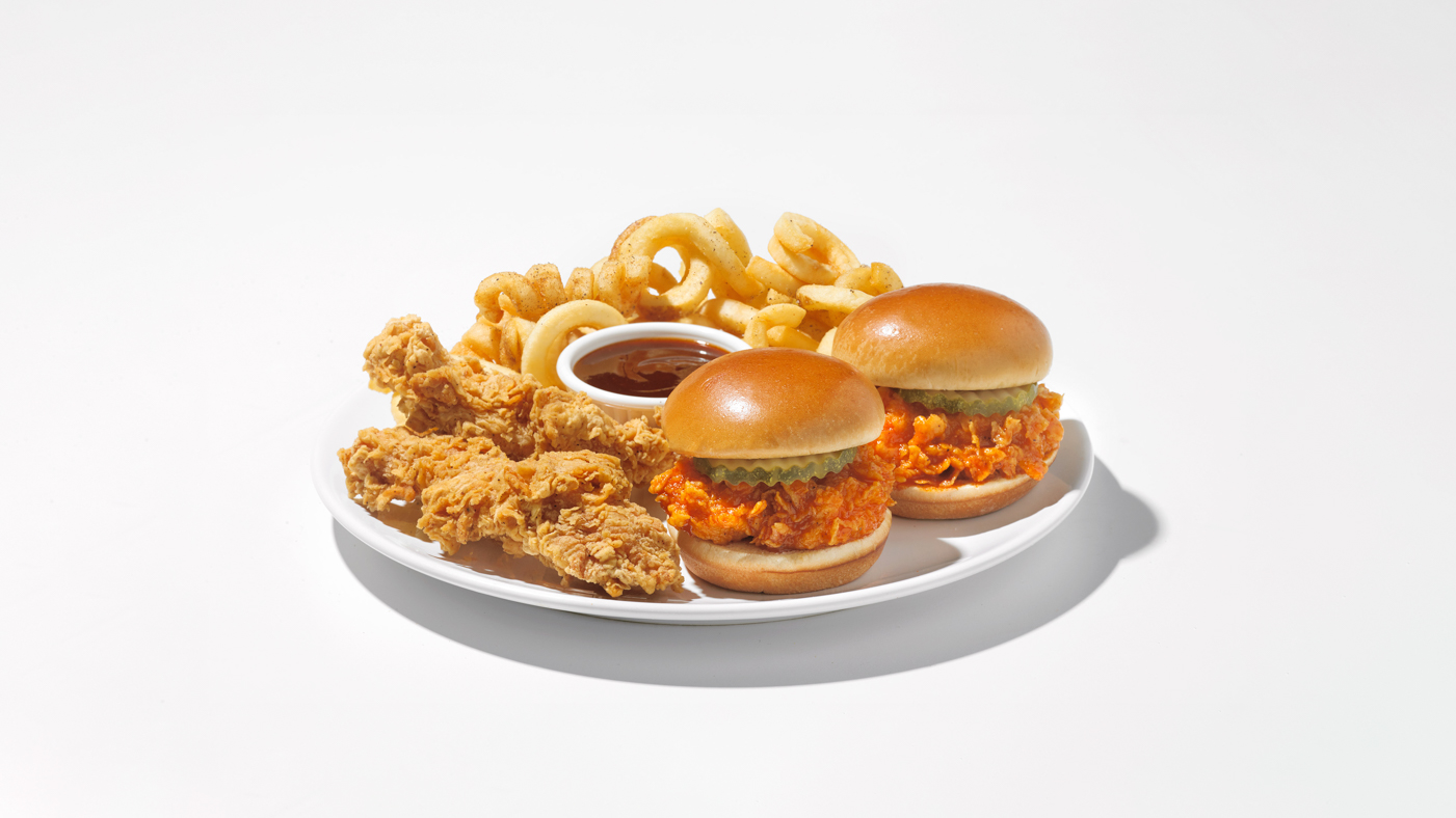2 Chicken Slider and 2 Tenders Combo